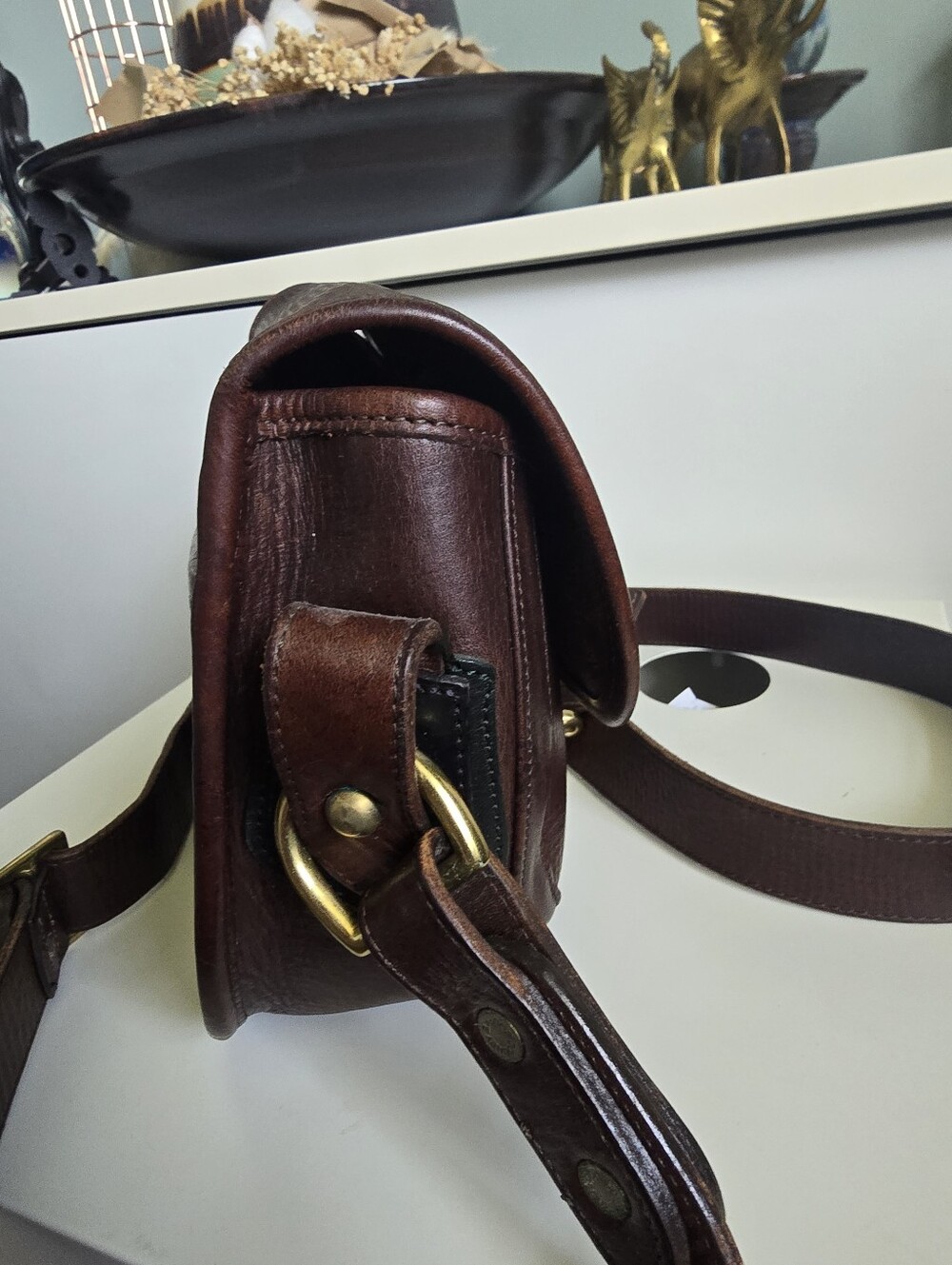 Vintage Dooney And Bourke Equestrain Crossbody Bag - Picture 4 of 6